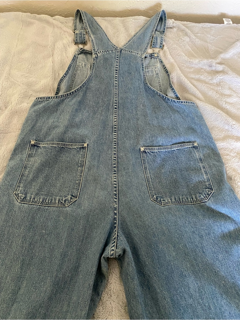 Vintage GAP Light Blue Denim Women's Overalls - Picture 9 of 12